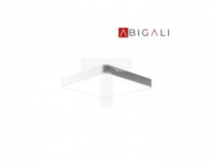 Abigali Plafon LED kwadratowy 400x400x50mm 24W ściemnialny, pilot, ABIGALI-MD1002-40-BY