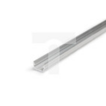 Profil aluminiowy led UNI12 BCD/U anodowany srebrny nawierzchniowy TOMPET LUX00711 /2m/