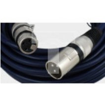 Profesjonalny kabel mikrofonowy studyjny/estradowy gniazdo XLR 3P Canon / wtyk XLR 3P Canon MK06 /5,0m/