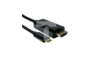 Kabel USB, dł. 3m, kolor: Czarny