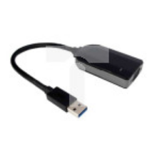 Adapter, 2048 x 1152, do wyświetlaczy: 1, USB A, USB 3.0, VGA