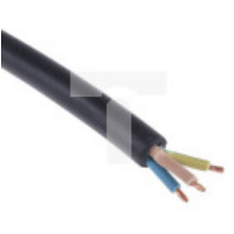 Wielożyłowy sieciowy kabel zasilający 3 Core CPE Sheath Czarny 6.8 → 7.2mm od , 300 V, 500 V