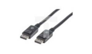 Kabel DisplayPort 1.2 DP-DP M/M 4K@60Hz 2m Czarny, MHT 307116