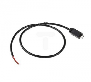 Kabel USB, dł. 0.5m, kolor: Czarny
