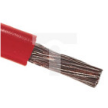 Kabel trzynormowy PCW, dł. 100m 16 mm², 100 A, 600 V, Maximum of +105 C Czerwony Zgodność z trzema normami, RS PRO