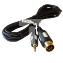 Kabel Przyłącze DIN 5P (DIN545) - Jack 3,5 stereo DIK11 5m