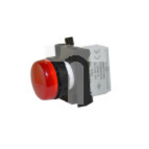 Lampka sygnalizacyjna serii CP z LED, 12-30V AC/DC, czerwona T0-CP060XK