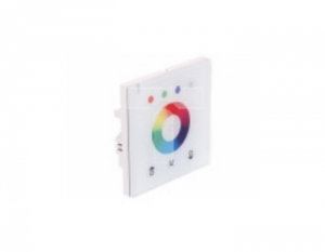 Sterownik LED panel RGB 12-24V 3x4A biały v2 PR-RGB-144-WALL-W2
