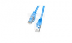 Kabel krosowy patchcord F/UTP kat.6 2m niebieski