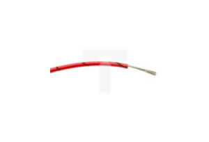 Przewód jednożyłowy linkowy, 0,5 mm², 16/0,2 mm, 20 AWG, PVC, 1 kV AC, Brązowy/Czerwony, dł. 100m, RS PRO