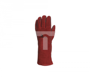 Rękawice skóra dla spawaczy czerwony rozmiar 10 CA615K10