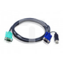 Kabel ATEN 2L-5205U (5m D-Sub (VGA) M - D-Sub (VGA) M kolor czarny)