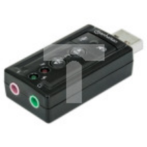 Karta Dźwiękowa, Adapter 3D 7.1 Audio na HI-SPEED USB 2.0, MHT 152341