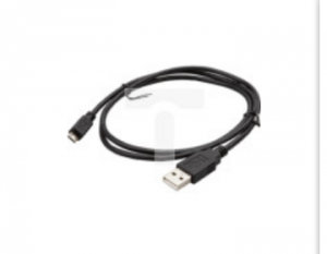 Złącze kablowe wtyk prosty USB-2.0 Micro B wtyk prosty USB A 4P 1m PVC VK100U44