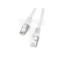 Kabel krosowy patchcord F/UTP kat.6 0,5m biały