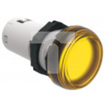 Lampka sygnalizacyjna LED jednoczęściowa żółta 48VAC/DC LPMLD5