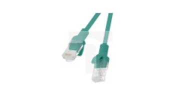 Kabel krosowy patchcord U/UTP kat.5e 5m zielony PCU5-10CC-0500-G
