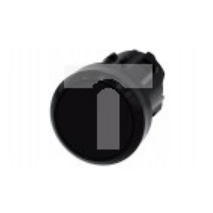 Przycisk 22mm tworzywo czarny płaski z samopowrotem SIRIUS ACT 3SU1000-0AB10-0AA0