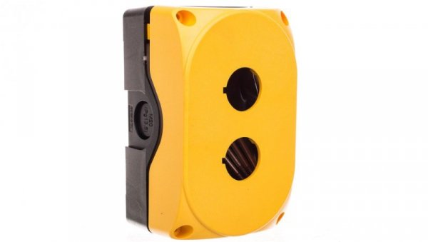 Obudowa kasety 2-otworowa 22mm żółta IP67 LPZP2A5