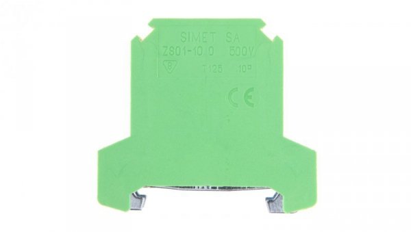 Złączka szynowa ochronna 10mm2 zielono-żółta ZSO 1-10.0 14503319