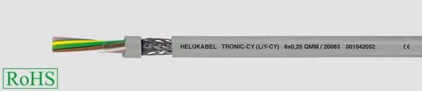 Przewód sterowniczy TRONIC-CY (LiY-CY) 7x0,75 500V 16031 /bębnowy/