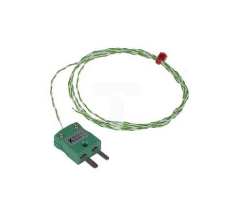 Termopara typ K do +250C 1m kabel 1m IEC