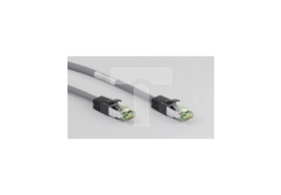 Kabel krosowy patchcord S/FTP (PiMF) kat.8.1 LSZH szary 7,5m 55140