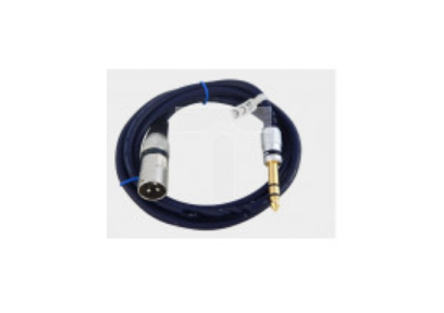 Kabel Przyłącze stereofoniczne audio wtyk XLR 3p Canon - wtyk Jack 6,3 stereo MK36 /1,5m/