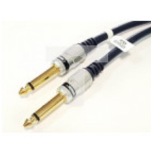 Kabel audio Jack 6,3 mono/Jack 6,3 mono MK46 1,5m