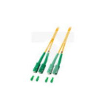 Kabel krosowy / Patchcord światłowodowy OS2 9/125 SM SC/APC-SC/APC Dpx 15m / EFB