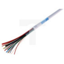Wielożyłowy kabel do zabezpieczeń Ekranowany, dł. 100m, 2 x 0,75 mm² 6 x 0,22 mm² CSA, 200 V przy 0,22 mm², 250 V przy