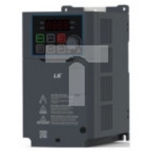Przemiennik częstotliwości LSIS serii G100 0,75 kW 3x400V AC filtr EMC C3 klawiatura LED LV0008G100-4EOFN