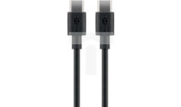 Kabel USB-C™ do ładowania i synchronizacji 2m czarny 51243