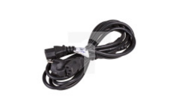 Kabel zasilający Y AK-PC-04A rozdzielacz 2x IEC C13 CEE 7/7 250V/50Hz 1.8m AK-PC-04A
