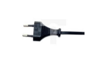 Kabel Zasilający Audio Ósemka Euro na C7 1,8m Czarny, MHT 339100