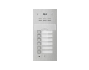 Panel zewnętrzny COMO-PRO-A6 6-przyciskowy podtynkowy p/t