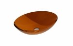Besco Anya Earth Rust umywalka nablatowa + syfon chrom UMA50ERC