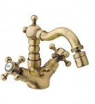  Reitano Atea Bateria bidetowa wysoka z korkiem automatycznym bronzo R338/BR