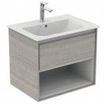 Ideal Standard Connect Air Szafka pod umywalkę 60 cm jasnoszare drewno E0826PS