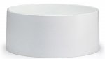 S.V.I.S. Design UMYWALKA 40 CM COLUMBA BASIC BEZ PRZELEWU - NATURALNY, BEZ DEKORU, LAKIER MATOWY