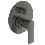 Ideal Standard Connect Air Bateria wannowo-prysznicowa podtynkowa szary magnetyczny połysk A7035A5