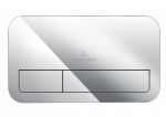 Villeroy&Boch Systemy instalacyjne ViConnect Przycisk spłukujący do WC 253 x 145 x 10 mm Chrom  92249061
