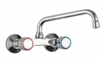 Tres Cocina Bateria dwuuchwytowa ścienna kuchenna 123315 Chrom