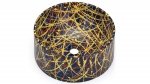 S.V.I.S. Design UMYWALKA 40 CM COLUMBA BASIC - PUNK CZARNA, LAKIER MATOWY