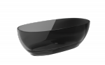 Besco Mexa Carbon Grey wanna wolnostojąca 170 maskownica biała WAM170CGW