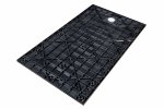 Besco Vexo Marble Black brodzik prostokątny 150 VMB15090P