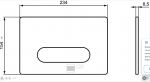 Ideal Standard ProSys Przycisk spłukujący, chrom R0126AA