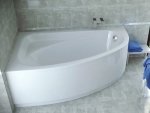 Besco Cornea wanna asymetryczna 150x100cm lewa WAC150NL