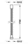 Tres Metalowy wąż 9134830054