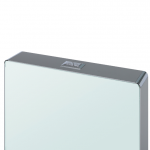 Balneo Fix-Frame Glass Milky Stelaż natynkowy WC biały ze szkła hartowanego